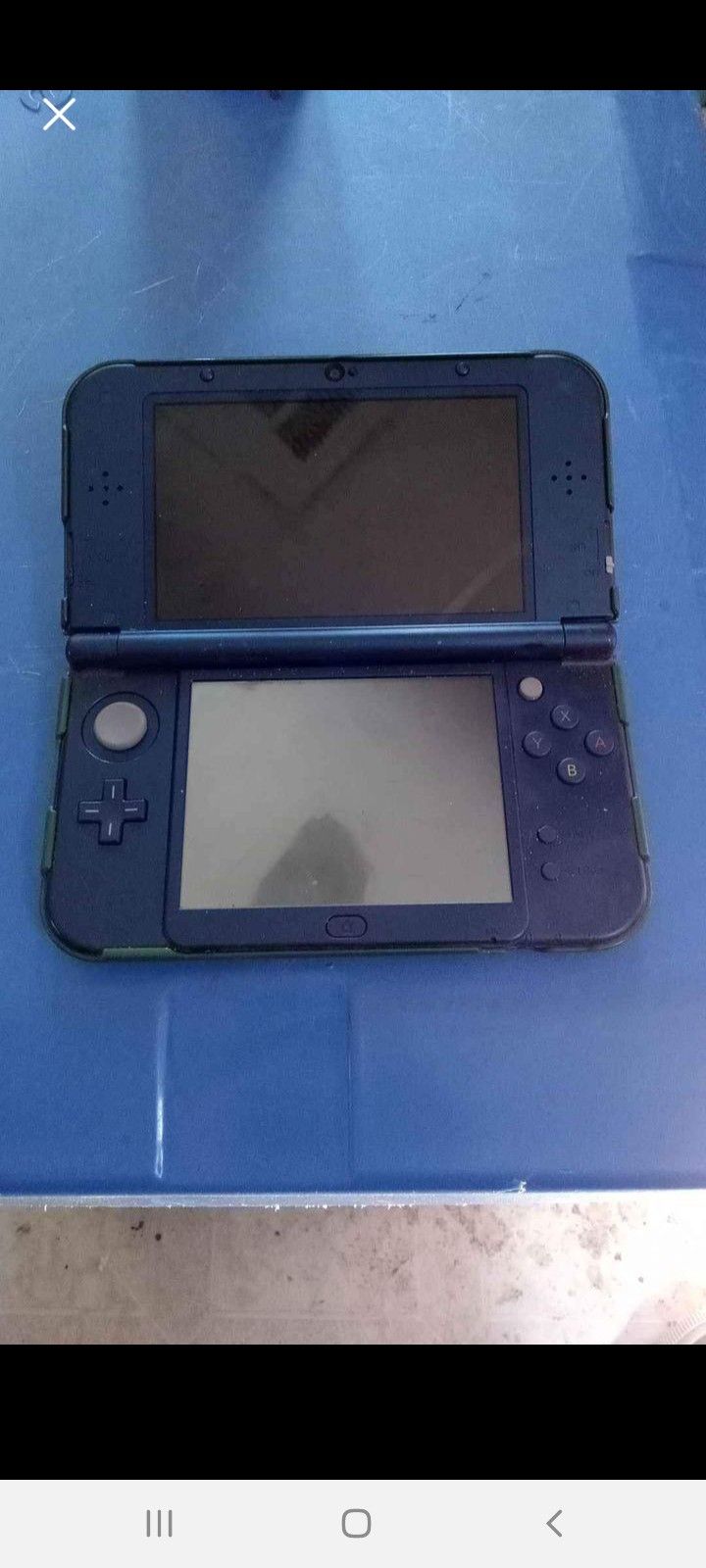 Nintendo 3d Xl Its Galaxy Theam The Green Is Just A Case