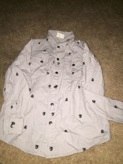 Crazy 8 brand , nice boys dress shirt size 5/6