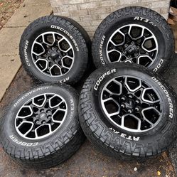 18” Ford F150 wheels and tires