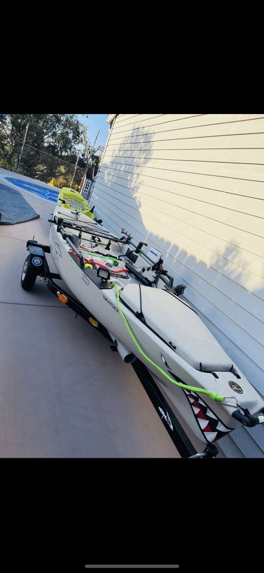 Hobie Pro Angler 14 W/ TRAILER + Hobie Mirage Compass 12