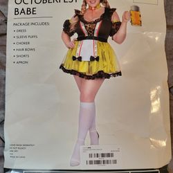 OCTOBERFEST BABE Plus Sz 2X
