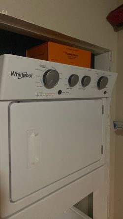 Whrilpool Stackable washer and dryer