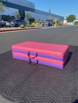 New 3’x6’x2” 4 Fold Gymnastics Mat Exercise Tumbling Gym Mat