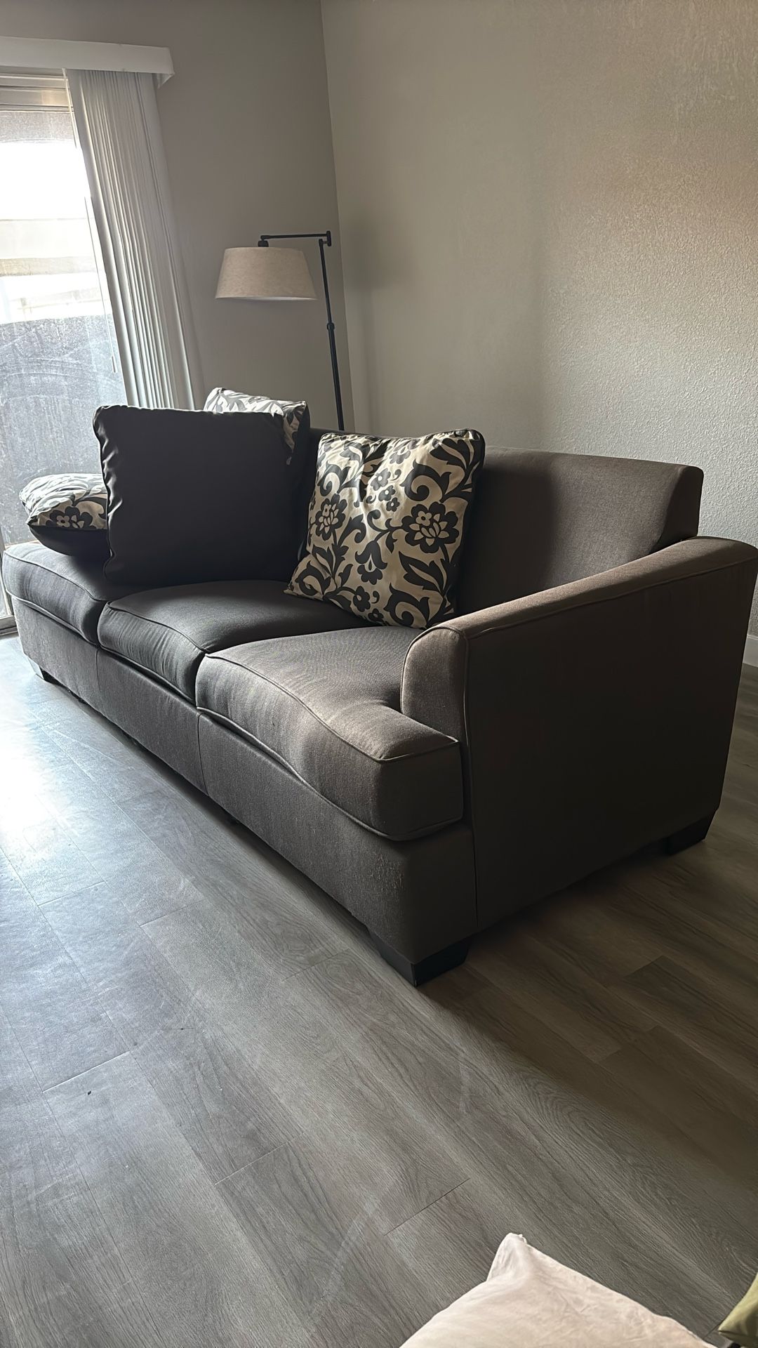 Dark Grey Couch