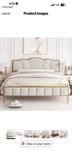 Bedframe and mattress