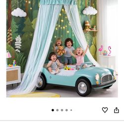 Kids Bed Canopy Tent (Green) – New