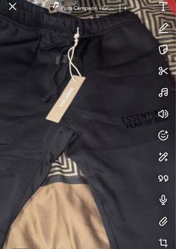 Fear of God Essentials Black Sweatpants