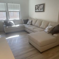 Living Spaces Custom Couch 