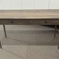 Wooden Desk Console Table