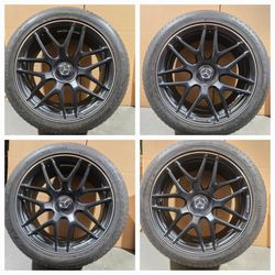 OEM 2025 Mercedes 22" G63 Black Wheels Rims Tires
