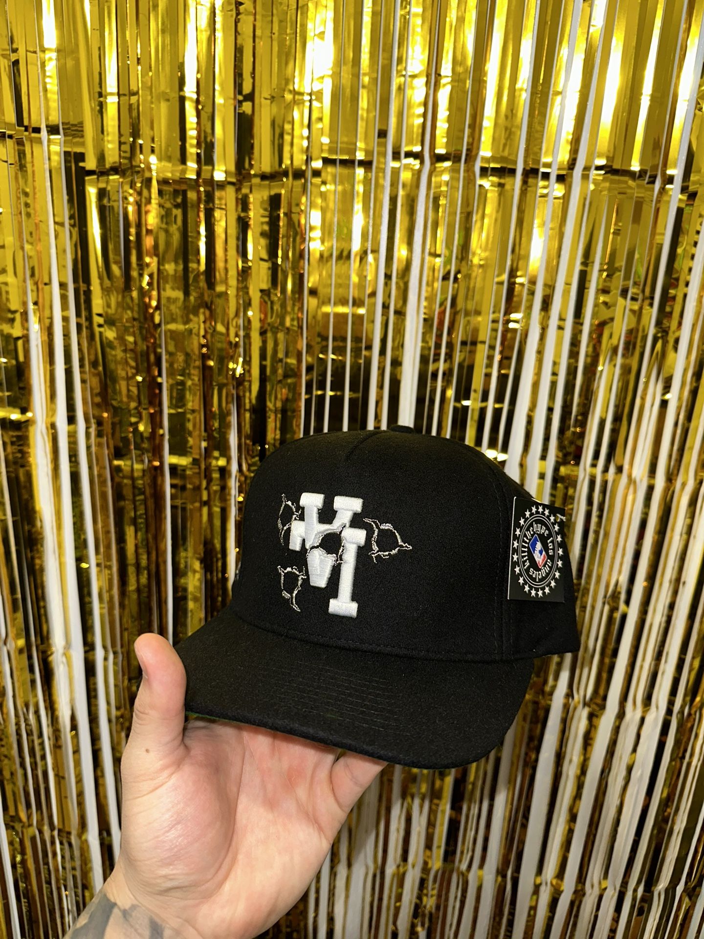 KTH KILL THE HYPE LA GUNSHOTS LOS ANGELES WOOL (CHRIS BROWN) HAT