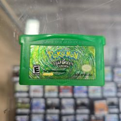 Pokemon Leafgreen Gameboy Advance Game And Card Trade Ins Accepted Check Description  :)