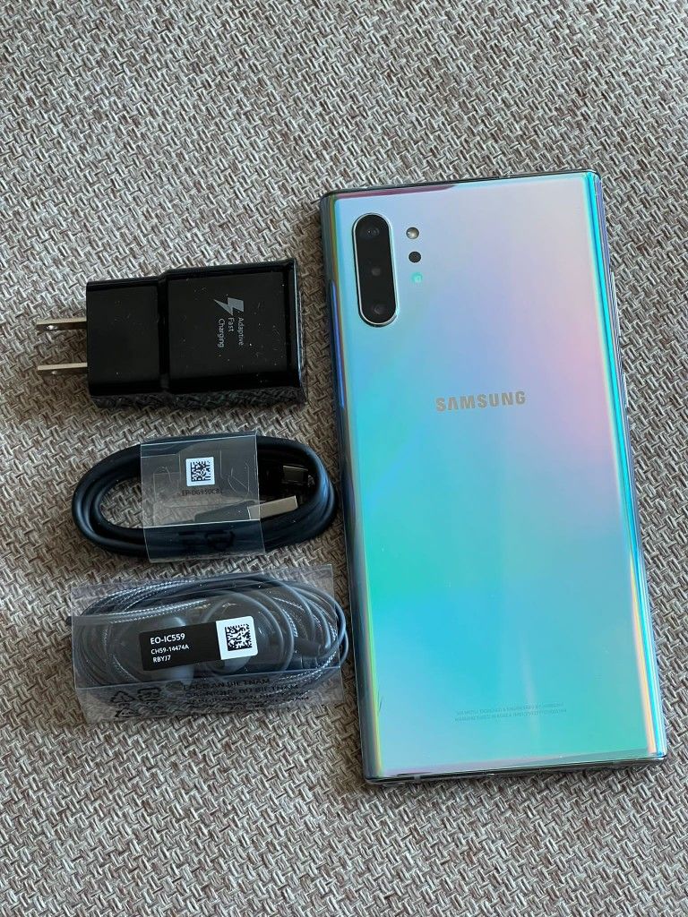 Samsung Galaxy Note 10+ Plus , 256GB , Unlocked for all Company Carrier , Excellent Condition Like New