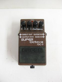 BOSS OC-3 Super Octave Guitar Effect Pedal