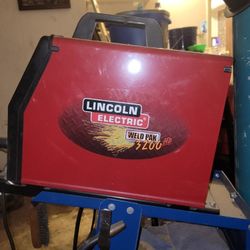 Lincoln 3200 HD Welder w/ Cart, Tank, Helmets – Full Setup