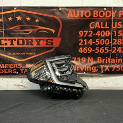 GMC SIERRA 1500 RH HEADLIGHT 2022-2025 FULL LED OEM