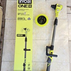 RYOBI 18V Teleacoping Power Scrubber