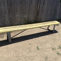 Bench, Playground, Skateboarding , School, Cleans Up Nice, Great Shape