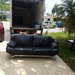 Sofa 2 Seats Leather Great Condition