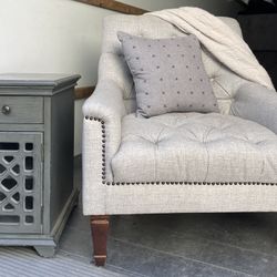 Two Pieces Set Chair And Site Table