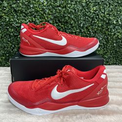 Men's Sz 14 And 15 - Nike Kobe 8 Protro University Red Basketball Shoes HF9550-600 NEW