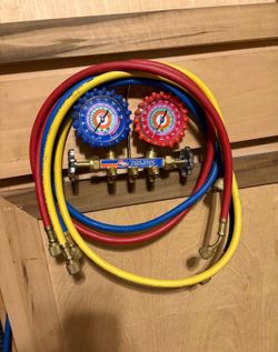 2 valve brass manifold