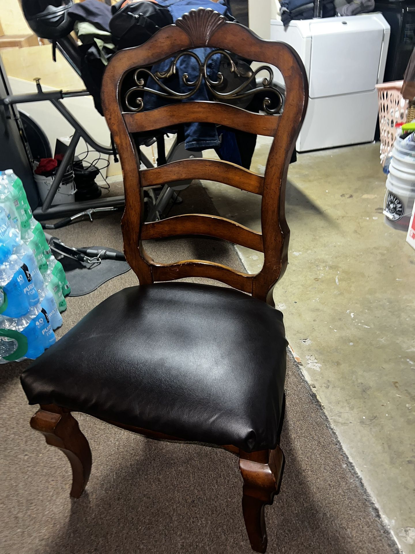 4 Wooden Chairs $25