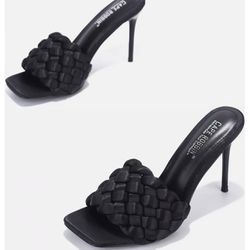 Cape Robbin Dressy Slide Sandals Size 8.5