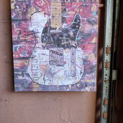 Telecaster Wall Art