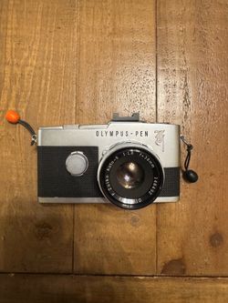 Olympus Pen F Half Frame 35mm Film Camera