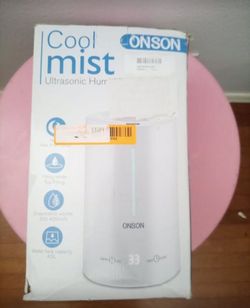Onson Cool Mist Ultrasonic Humidifier