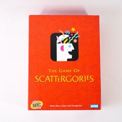 Scattergories Board Game - Parker Brothers Hasbro 2003