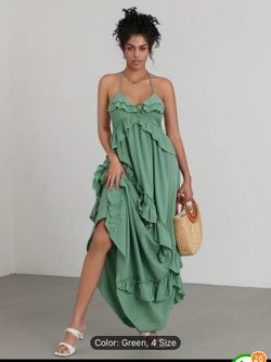 Boho dress new sz L/XL