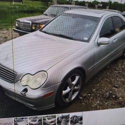 FOR PARTS A 2004 MERCEDES BENZ CCLASS C230 GOOD 4CYLINDER 1.8 ENGINE 