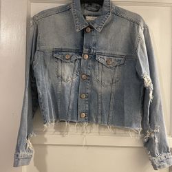 Distress Denim jacket 