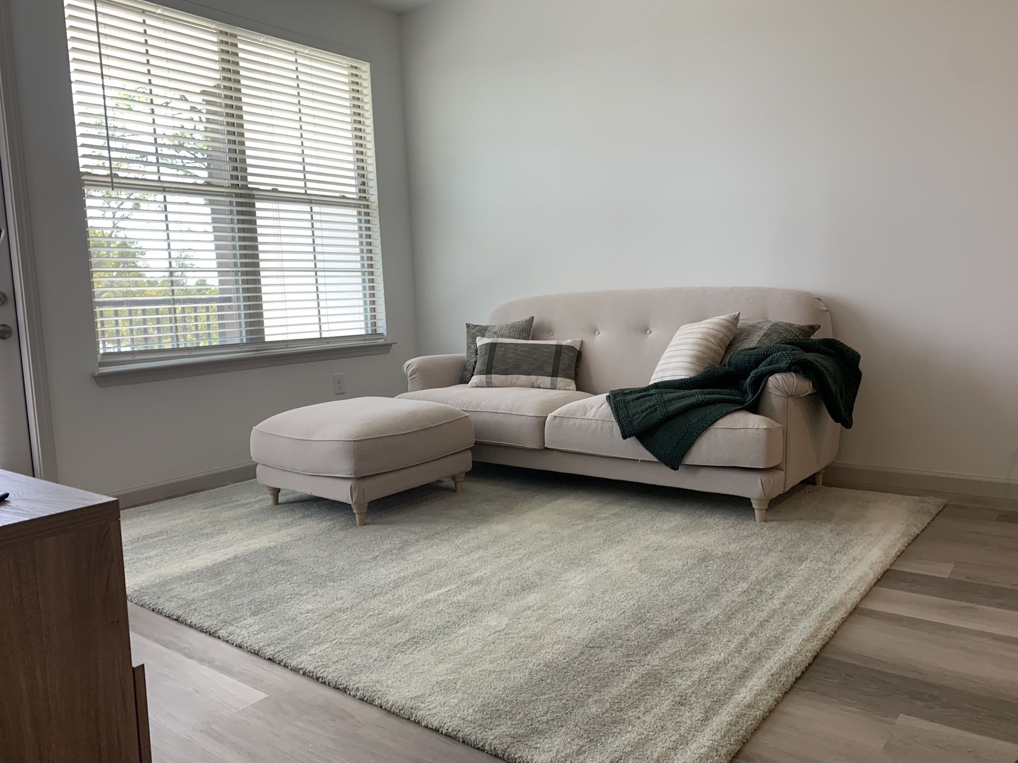 IKEA ESSEBODA Sofa and Ottoman Set