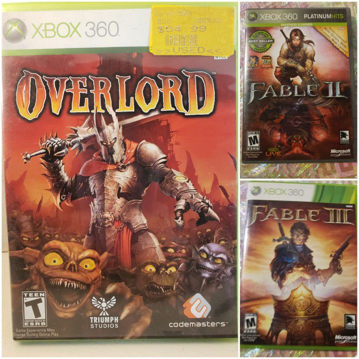 Xbox 360 Fable Overlord Bundle