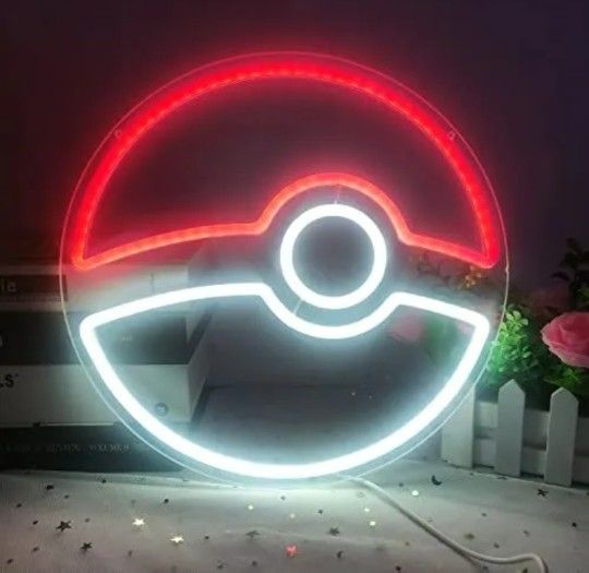 Pokemon Pokeball Neon Sign