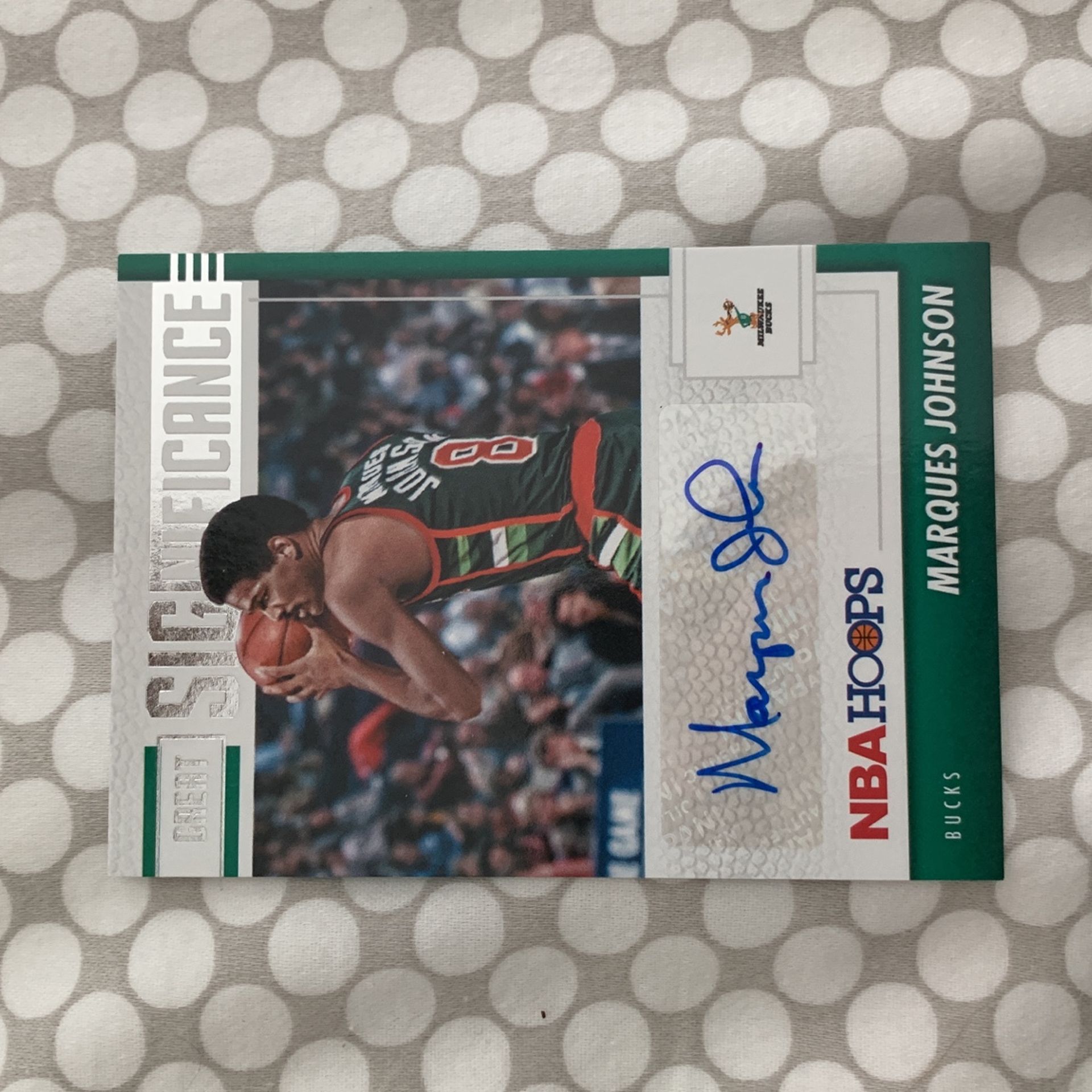 Great Significance Auto Marques Johnson