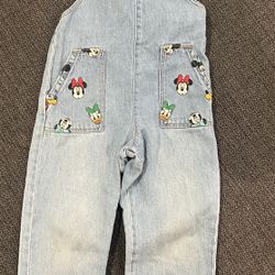 Zara Unisex Disney Overalls Size 4/5