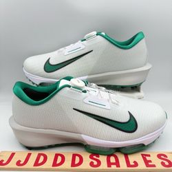 Nike Infinity Tour Boa 2 Malachite Green Golf Shoes HQ2160-100 Mens Sizes Wide
