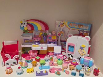 Kindi Kids Shopkins 31 Figures and Supermarket
