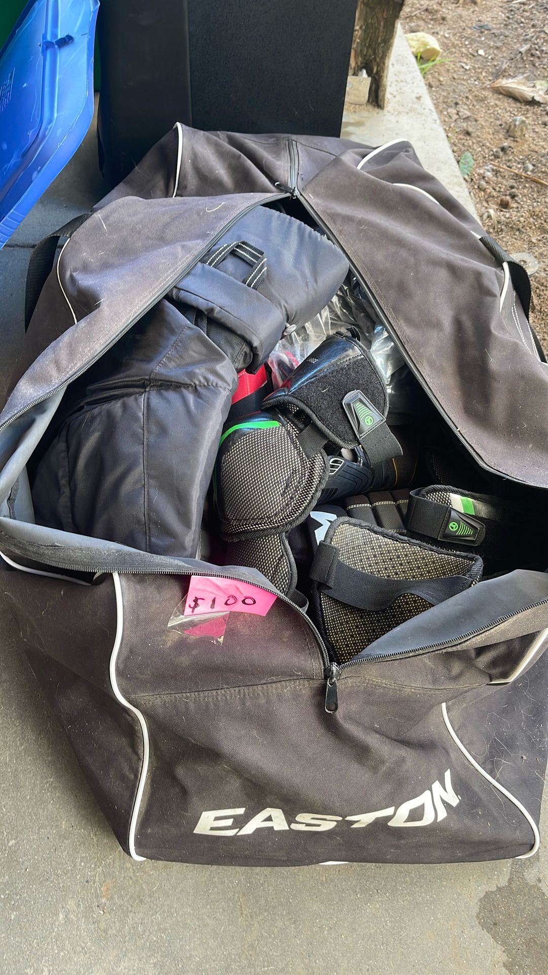 Hockey Gear And Bag