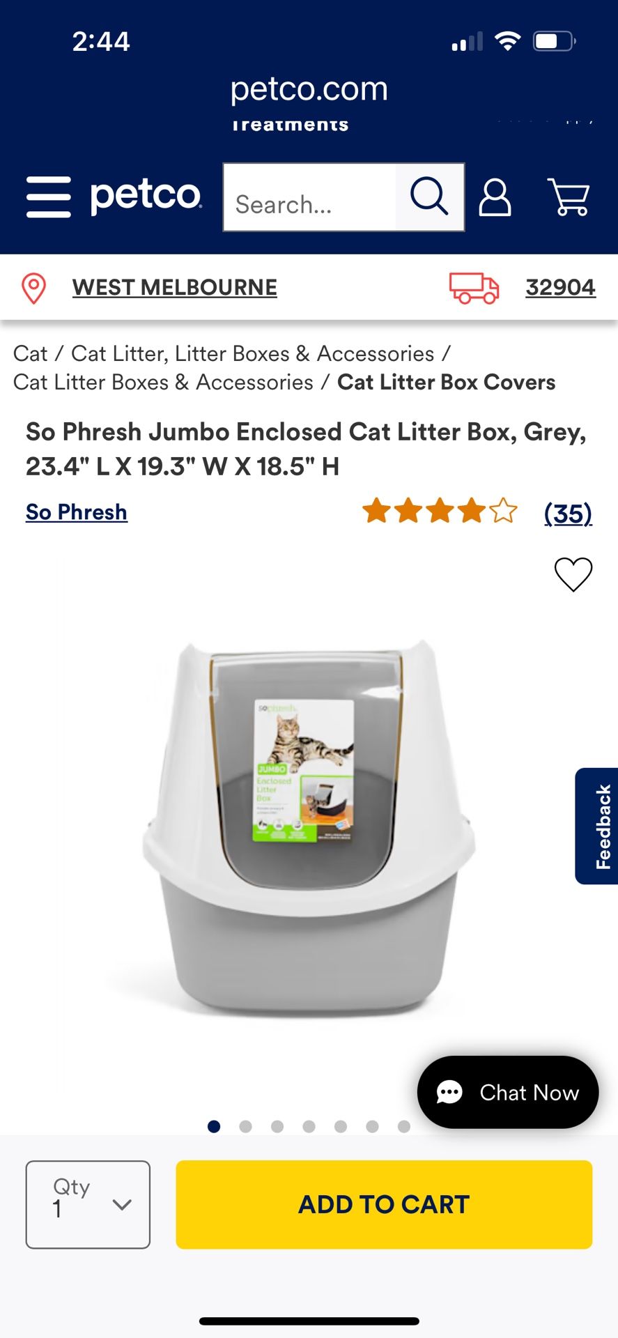 For Sale: So Phresh Litter Box