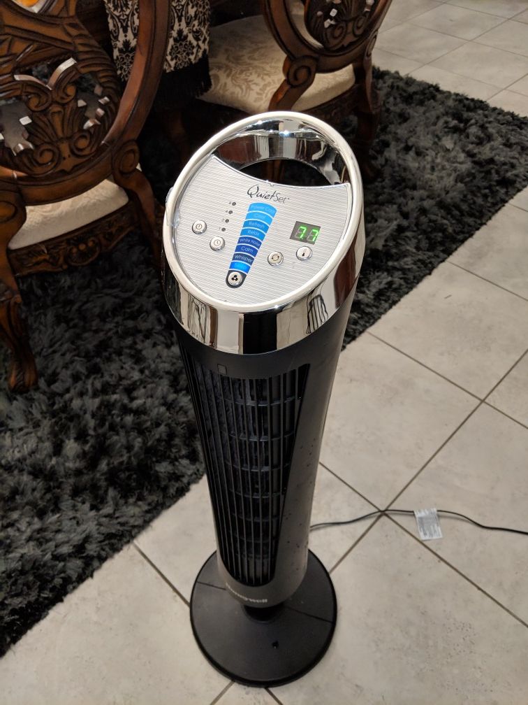 Honeywell fan with remote