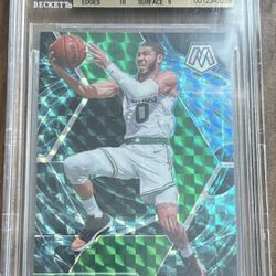 2019-20 Jayson Tatum Mosaic Genesis BSG 9.5 