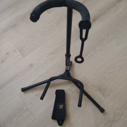 On Stage Pro Guitar Stand , Ernie Ball Strap