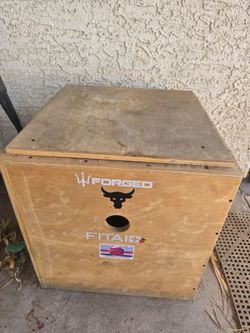 Forged Wooden Plyo Box