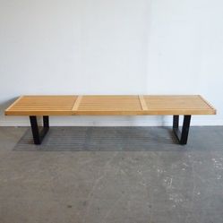 Herman Miller Nelson Inspired Platform Bench