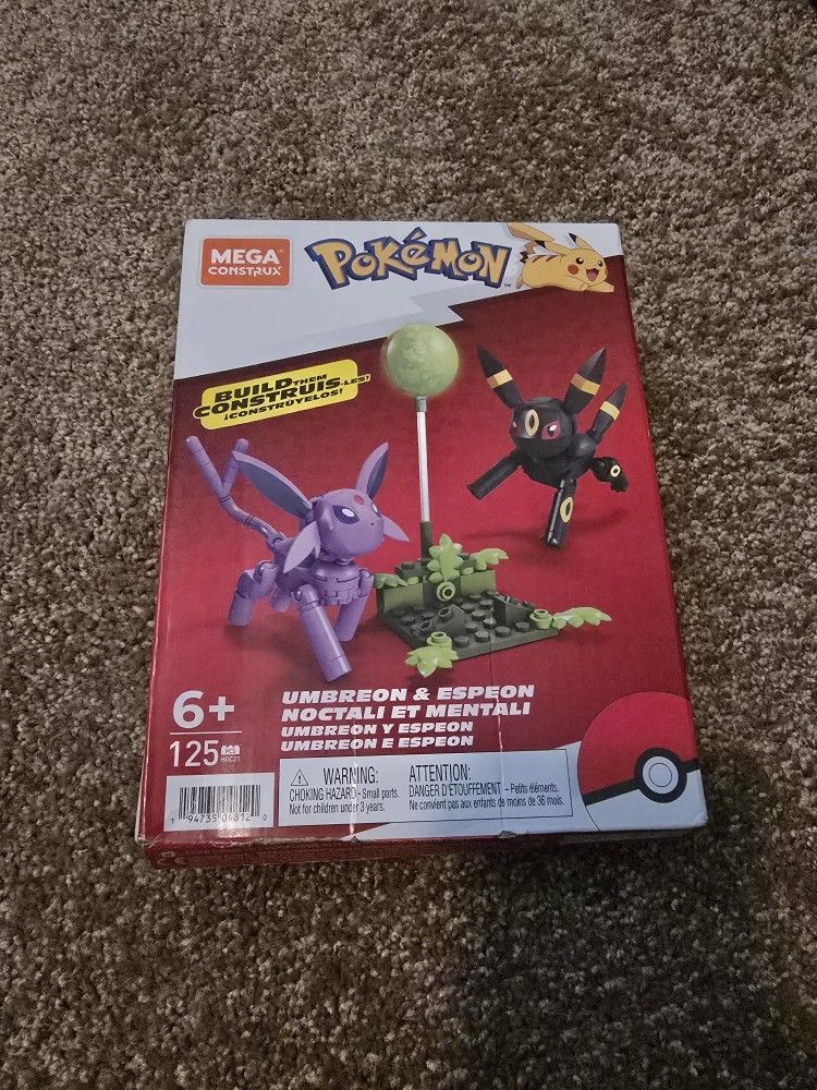 Pokémon Umbreon And Espeon "Lego" Set